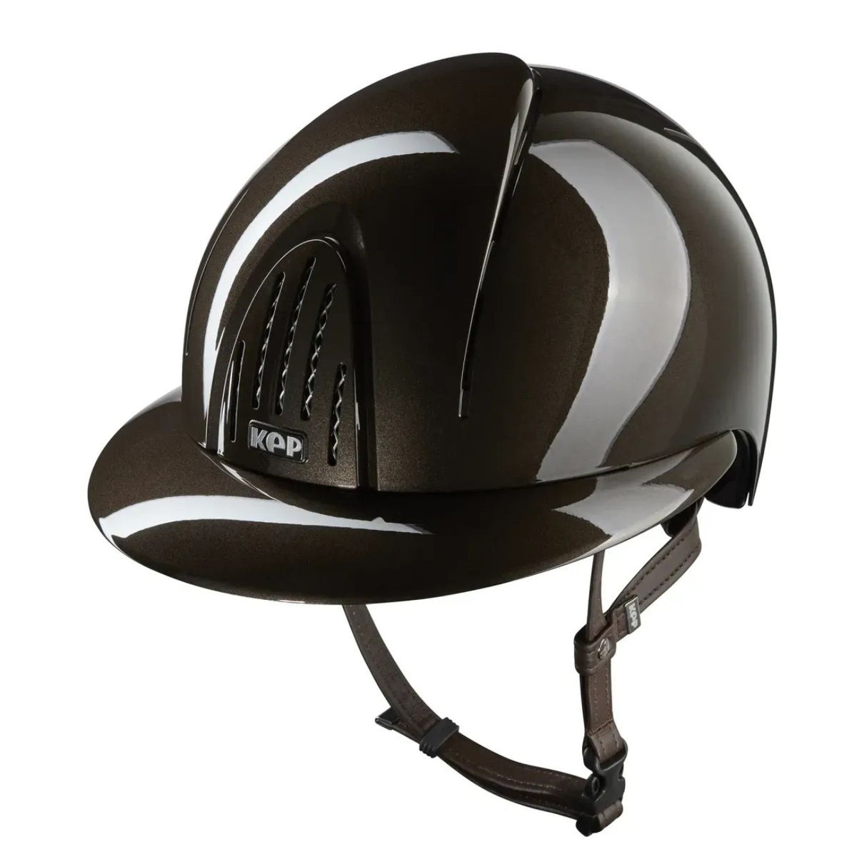KEP ITALIA Cap Kep Italia Smart Nova Metal Polish Con Visiera Polo E Cinturino Marrone NOVA.P.PO MARRONE 