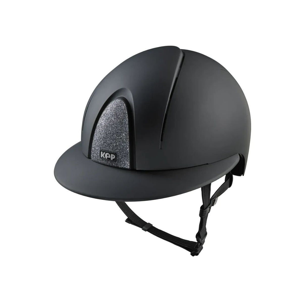 KEP ITALIA Cap Kep Italia Smart Nova Textile Con Visiera Polo E Inserto Star Silver Nero NOVA.T.PO.P04 NERO 