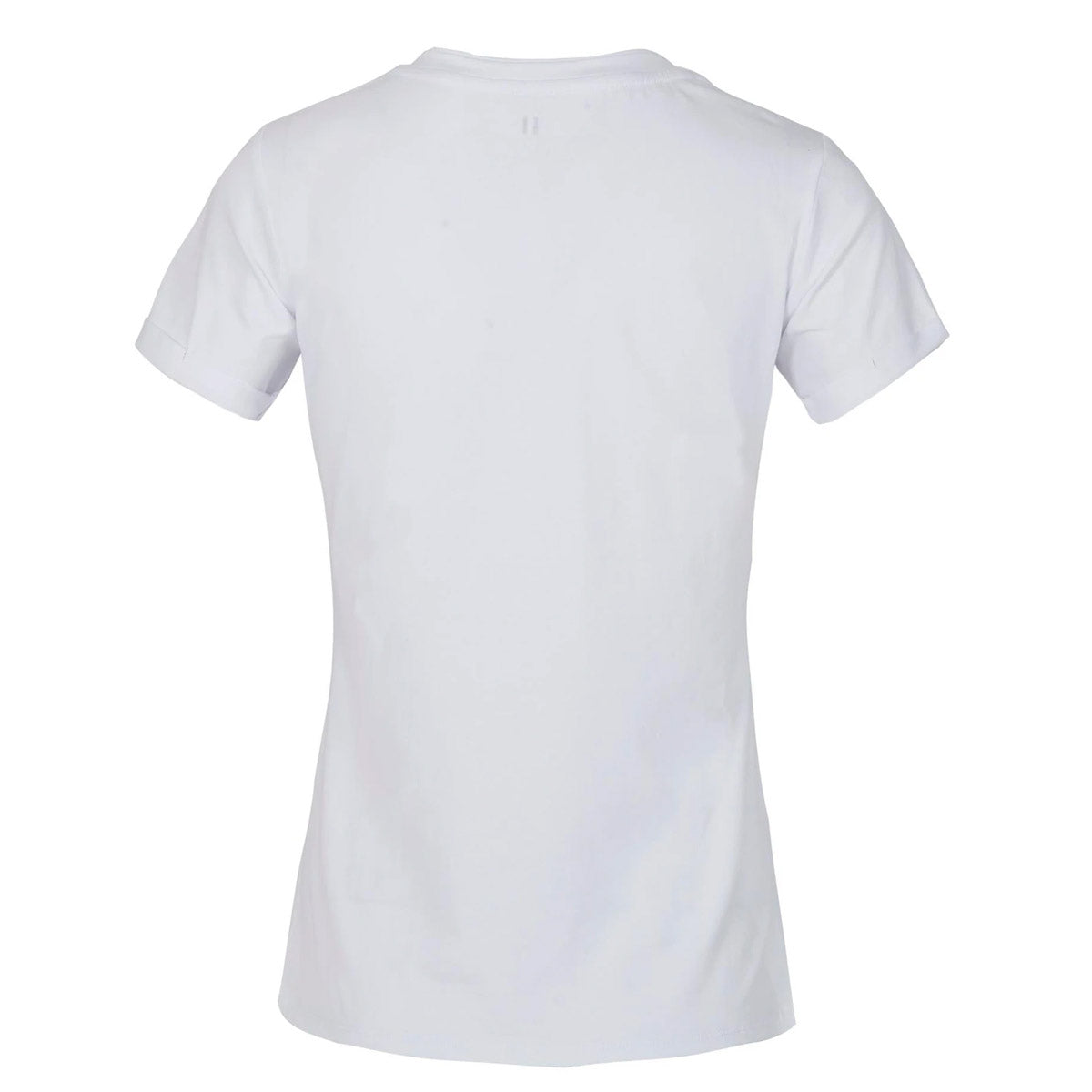 KINGSLAND KINGSLAND T-SHIRT DONNA MANICA CORTA COLLO A V MOD.KLOVELIA Bianco abbigliamento da equitazione 09KING-2210203321 000WHITE 
