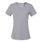 KINGSLAND KINGSLAND T-SHIRT DONNA MANICA CORTA COLLO A V MOD.KLOVELIA Grigio abbigliamento da equitazione 09KING-2210203321 553GREY SLEET 
