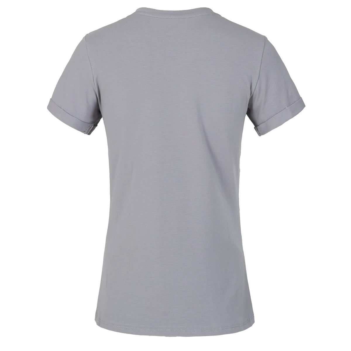 KINGSLAND KINGSLAND T-SHIRT DONNA MANICA CORTA COLLO A V MOD.KLOVELIA Grigio abbigliamento da equitazione 09KING-2210203321 553GREY SLEET 