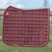 KINGSLAND KINGSLAND SOTTOSELLA DA DRESSAGE MOD.KLORIANA CON CORDINI E LOGO KL Rosso sottosella 09KING-2210423345-DRESS 014RED RHODODENDRO 