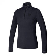 KINGSLAND KINGSLAND MAGLIA DONNA A MANICHE LUNGHE CON MEZZA ZIP KINGSLAND Grigio abbigliamento da equitazione 27KING-218-PT-214 931CHARCOAL MELANGE 