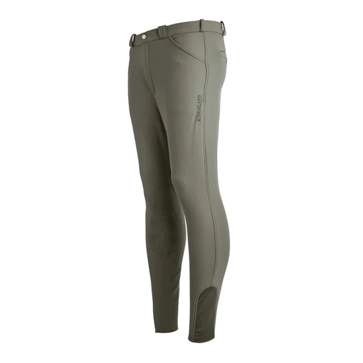 KINGSLAND KINGSLAND PANTALONI UOMO E-TEC4 GRIP AL GINOCCHIO MOD.KLKASPER KINGSLAND Verde pantaloni da equitazione 29KING-2230242636 6577GREEN BLACK INK 