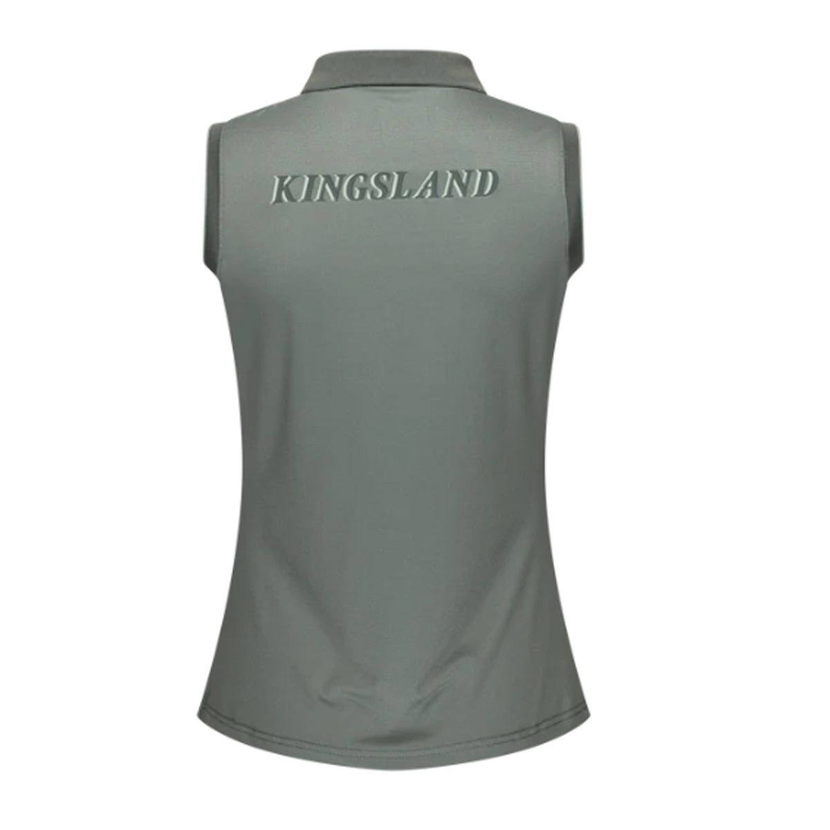 KINGSLAND KINGSLAND POLO DONNA SMANICATA KLCAELINA Verde polo da equitazione 30KING-2320202114 6450GREEN STORMY SEA 