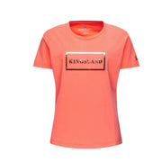 KINGSLAND KINGSLAND T-SHIRT DONNA A GIROCOLLO KLCEMILE Rosso abbigliamento da equitazione 30KING-2320203118 3031COREL SHELL PINK 