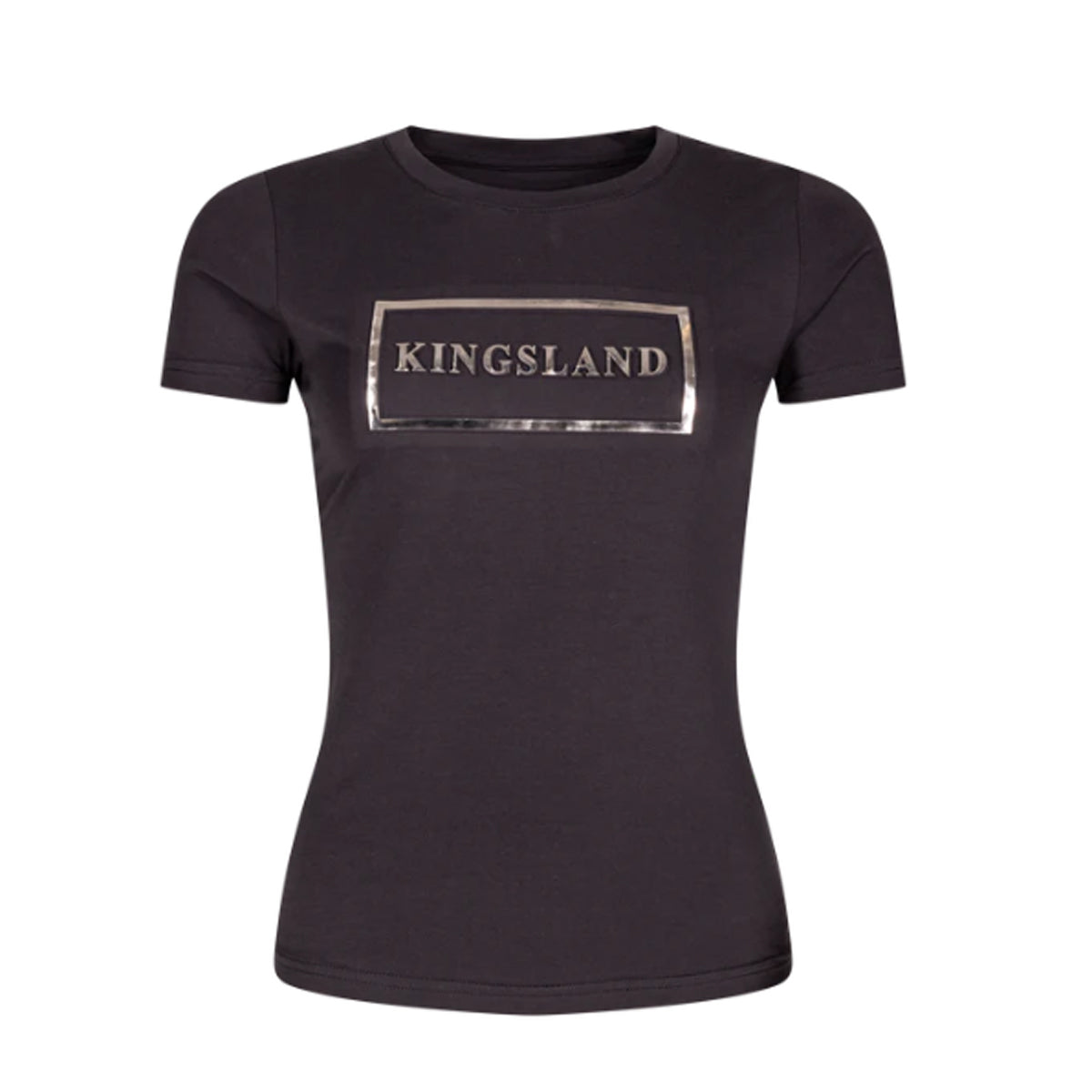 KINGSLAND KINGSLAND T-SHIRT DONNA A GIROCOLLO KLCEMILE Blu abbigliamento da equitazione 30KING-2320203118 6020NAVY 