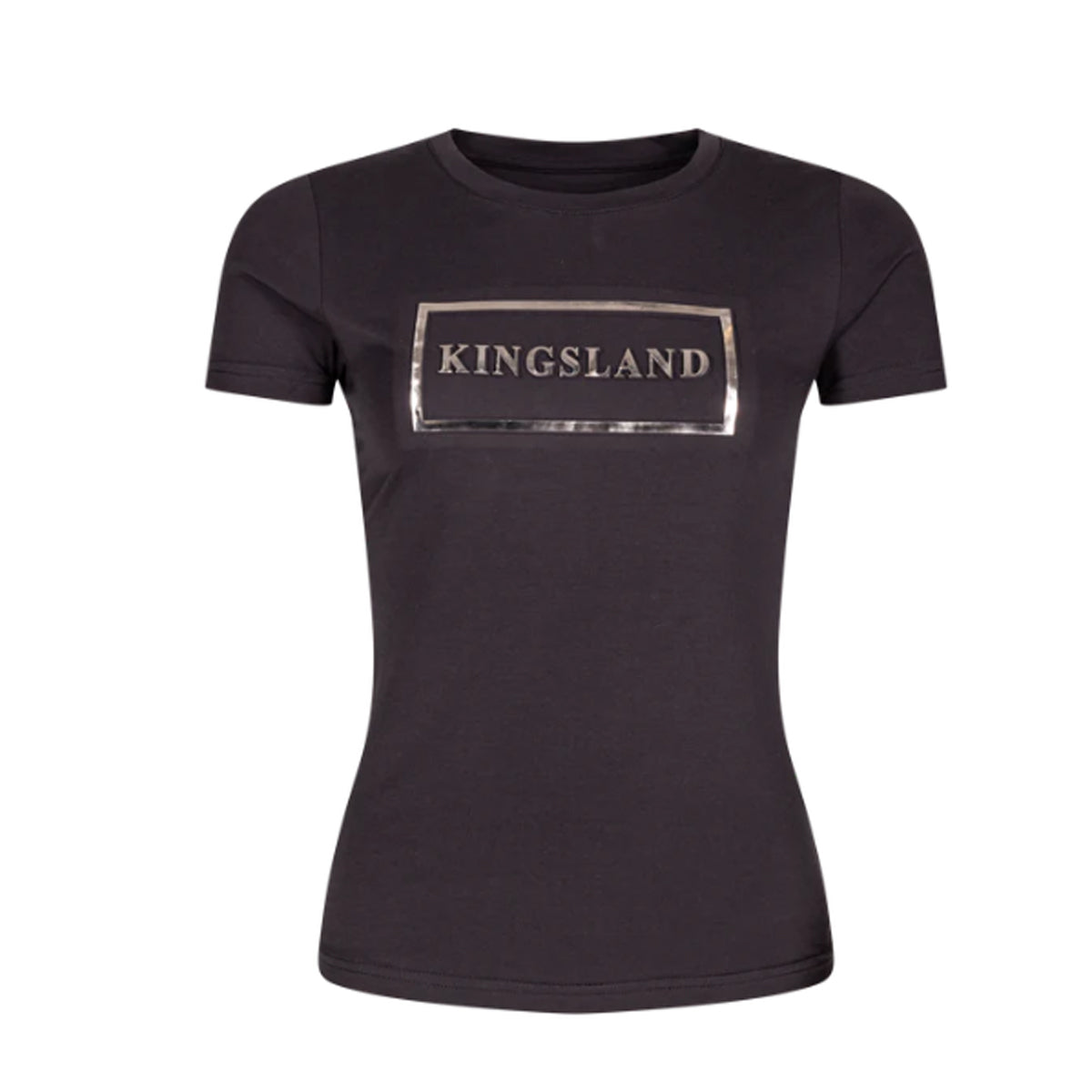 KINGSLAND KINGSLAND T-SHIRT JUNIOR A GIROCOLLO KLCLEMENT Blu abbigliamento da equitazione 30KING-2320203120 6020NAVY 