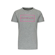 KINGSLAND KINGSLAND T-SHIRT JUNIOR A GIROCOLLO KLCLEMENT Grigio abbigliamento da equitazione 30KING-2320203120 6060LIGHT GREY 
