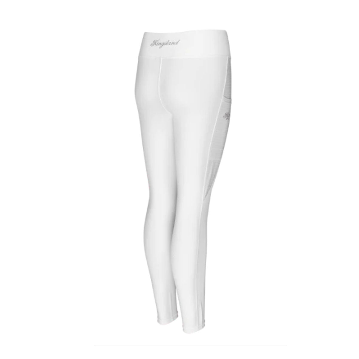 KINGSLAND KINGSLAND LEGGINGS JUNIOR FULL GRIP KLKEMMIE Bianco pantaloni da equitazione 30KING-2320246130 6000WHITE 