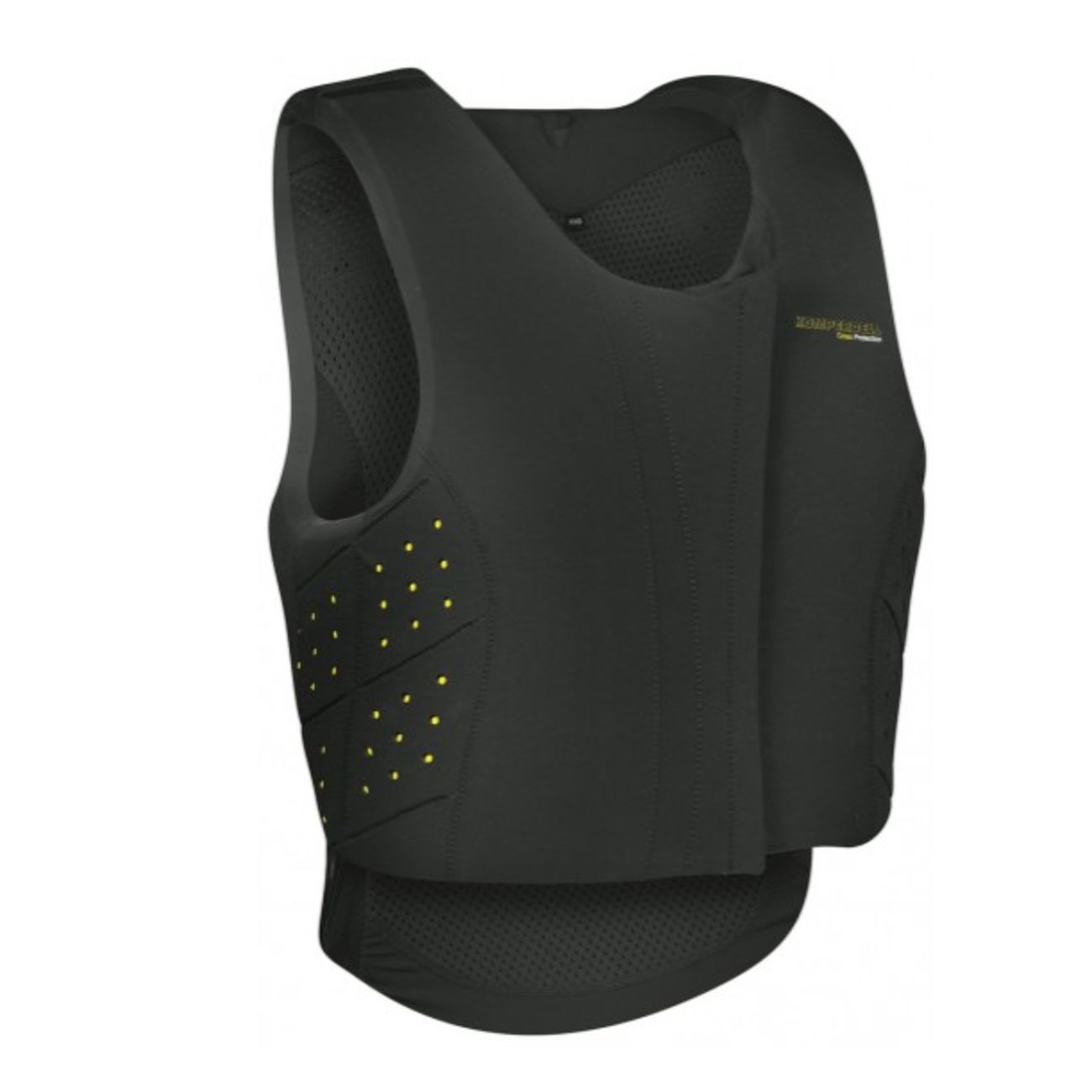 KOMPERDELL Komperdell Safety Vest Frontzip Junior Nero gilet protettivo livello 3 per equitazione 991000 BLACK 