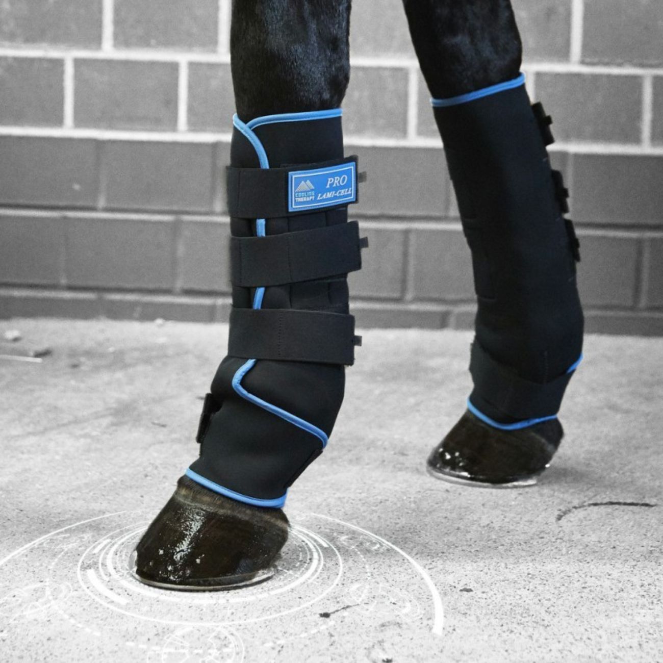 LAMICELL LAMICELL Ice Cool Brush. Boot Lami-Cell Black Gambali da crioterapia 541021426 BLACK 