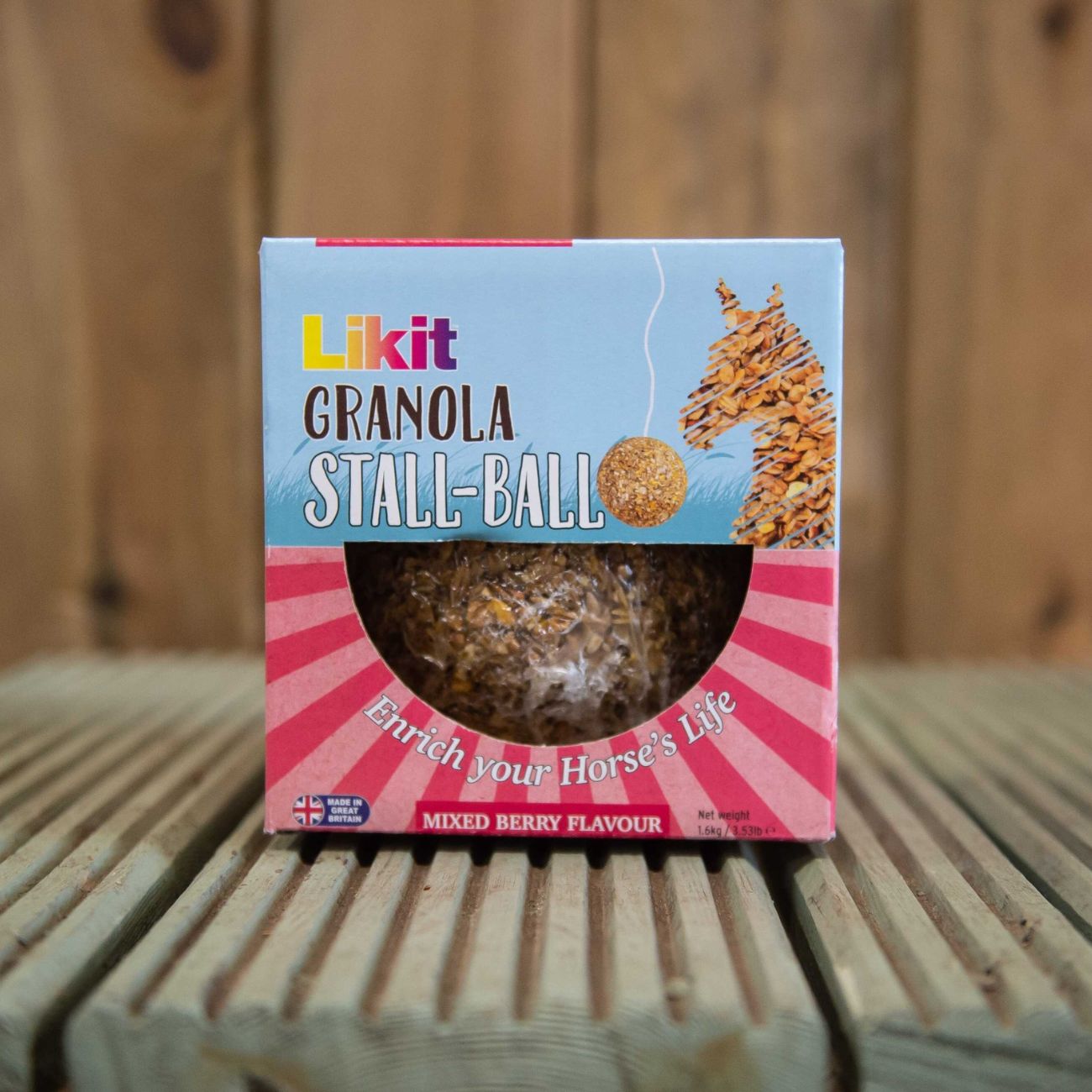 LIKIT Granola Stall Ball Likit Berry 380031 004BERRY 