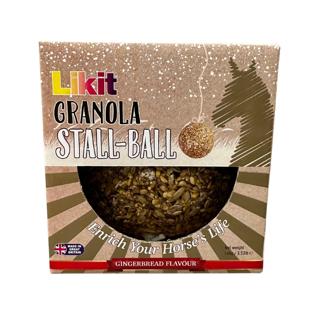 LIKIT Granola Stall Ball Likit Gingerbread 380031 005GINGERBREAD 