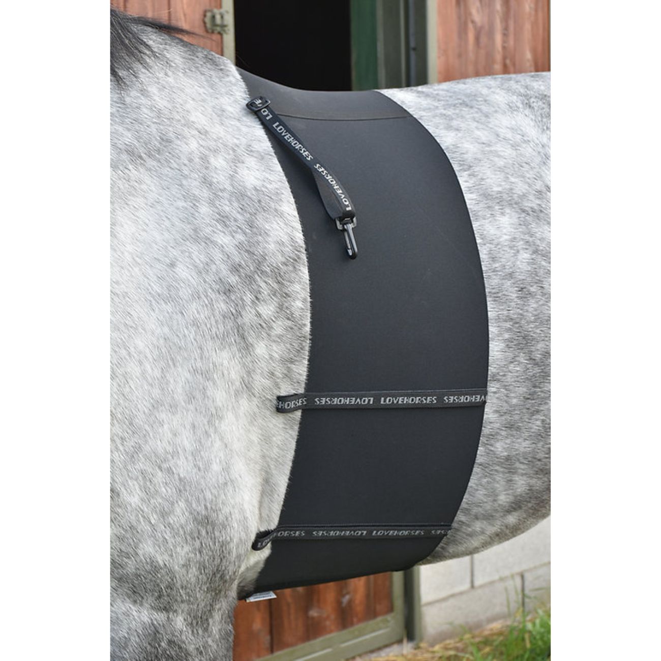 LOVEHORSE LOVEHORSE FASCIA DI RISPETTO Nero anti-fiaccature costato cavallo 0000 NERO 