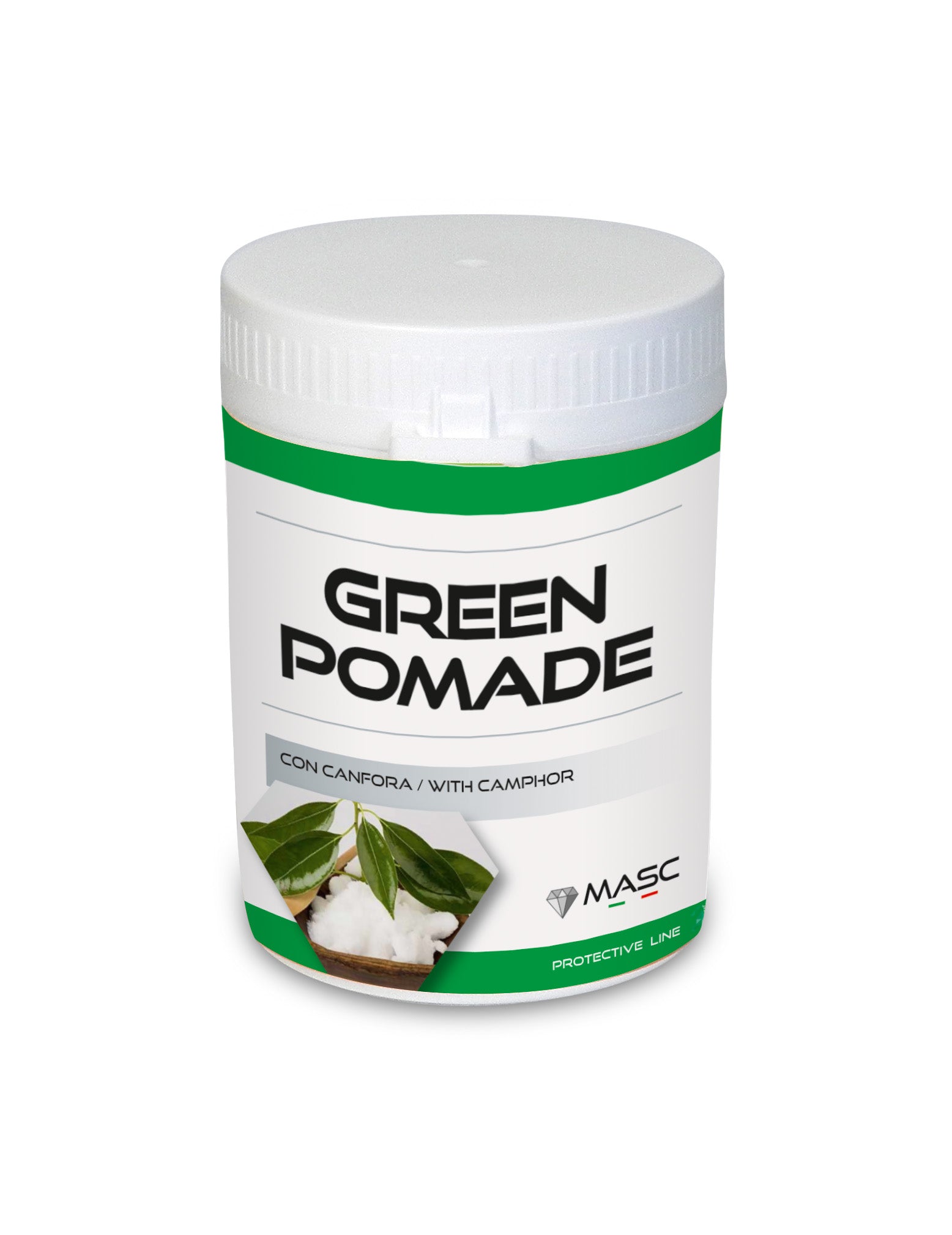 MASC Green Pomade 250ml Masc 09FM065 NEUTRO 