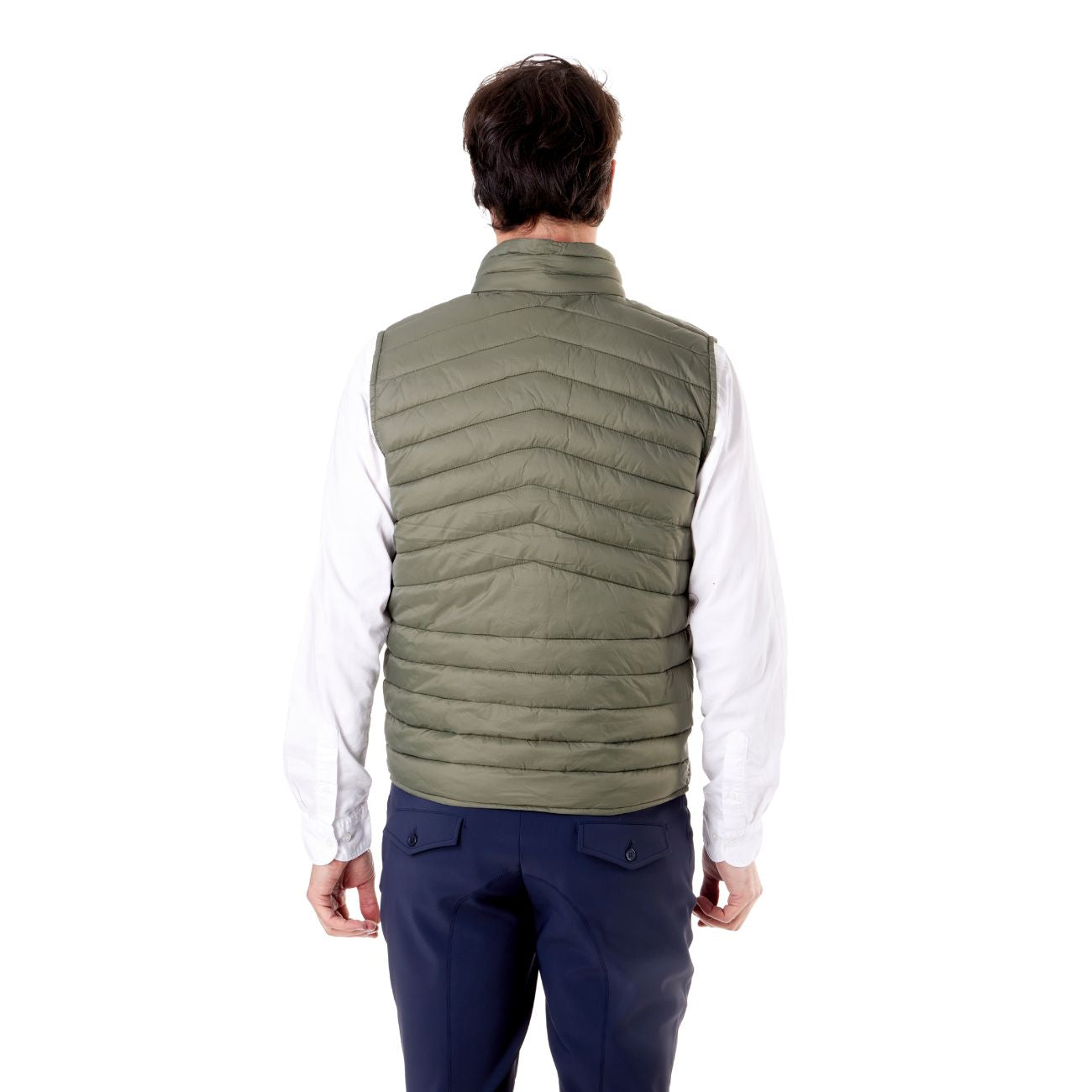 MASCHERONI SELLERIA Gilet Imbottito Da Uomo Mascheroni Verde 01 CACHI 