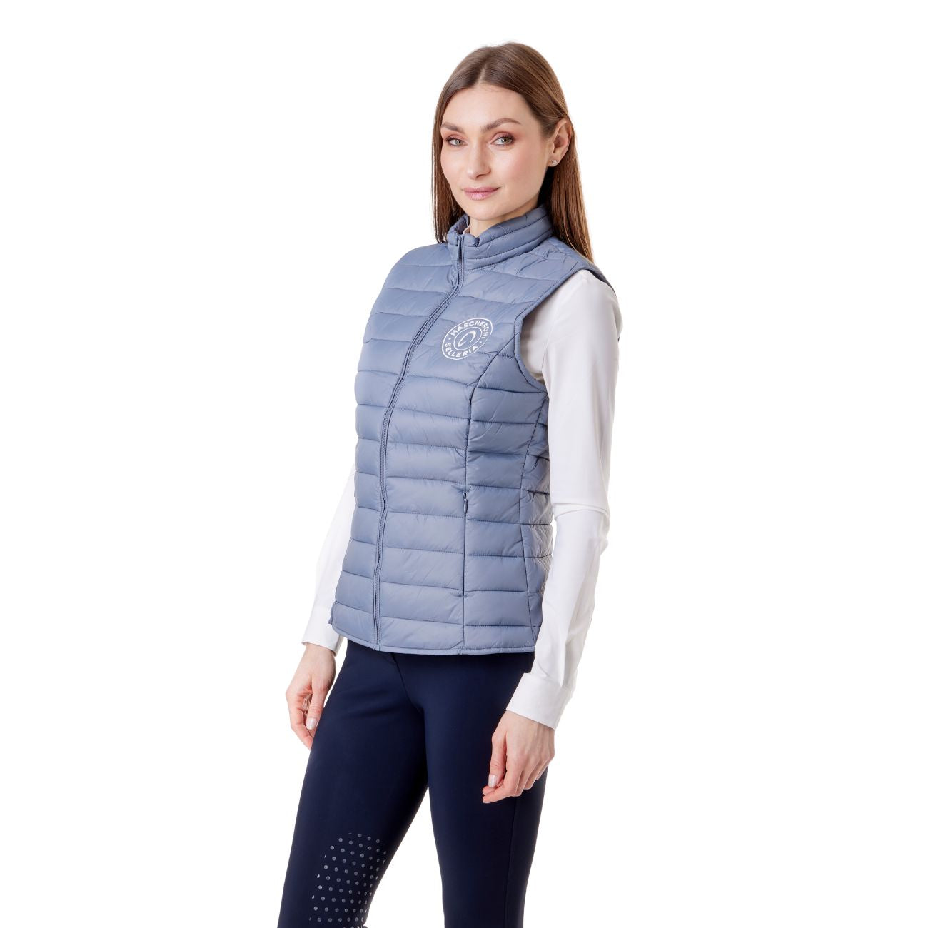 MASCHERONI SELLERIA Gilet Imbottito Da Donna Mascheroni Azzurro 02 AZZURRO 