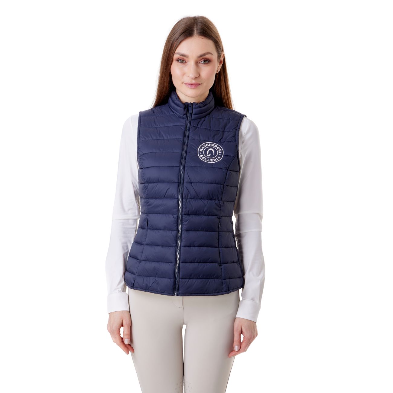 MASCHERONI SELLERIA Gilet Imbottito Da Donna Mascheroni Blu 02 BLU 