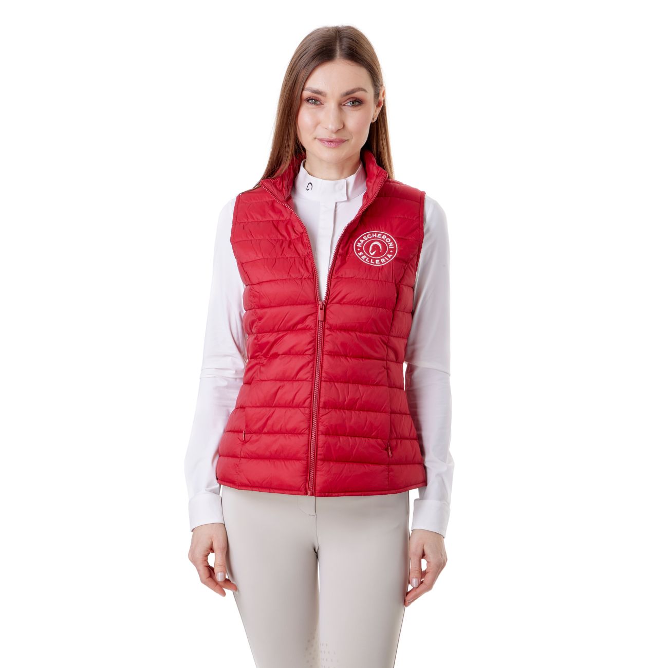 MASCHERONI SELLERIA Gilet Imbottito Da Donna Mascheroni Rosso 02 ROSSO 