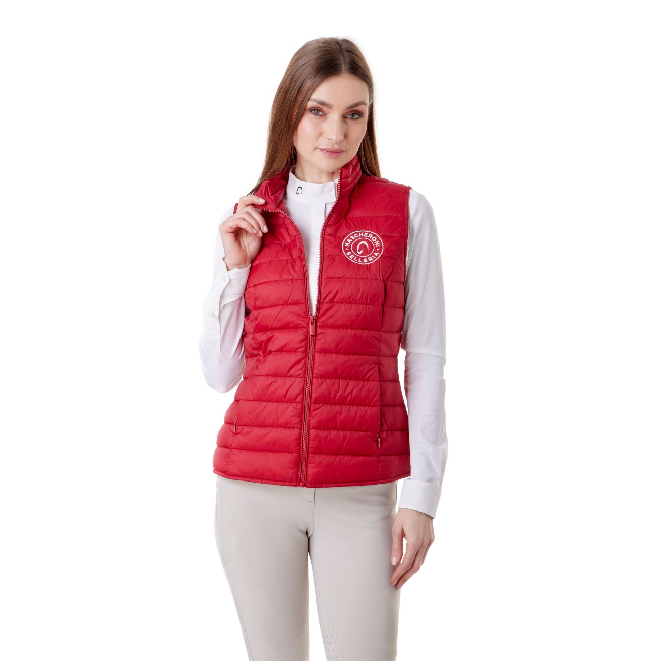 MASCHERONI SELLERIA Gilet Imbottito Da Donna Mascheroni Rosso 02 ROSSO 