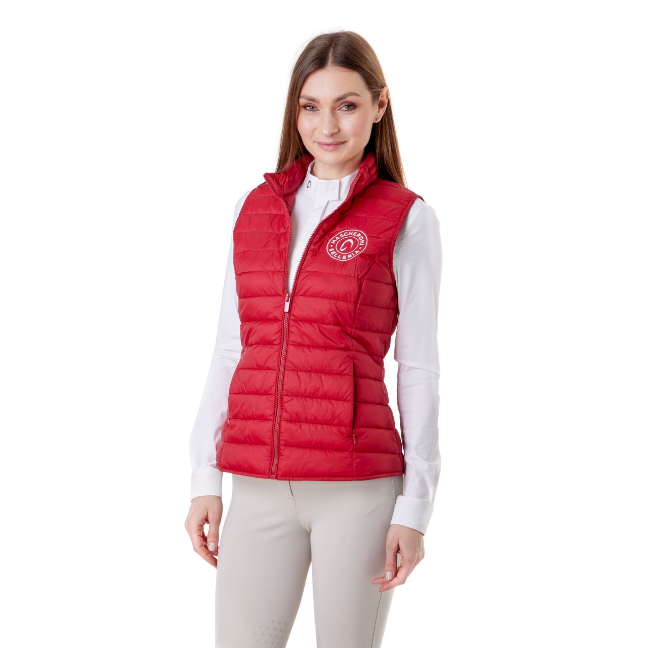 MASCHERONI SELLERIA Gilet Imbottito Da Donna Mascheroni Rosso 02 ROSSO 