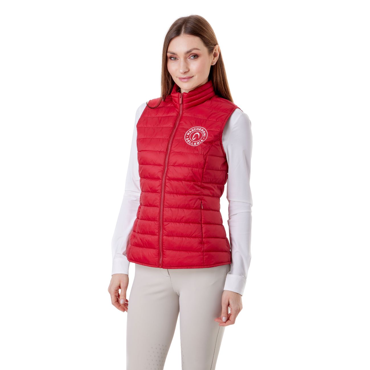 MASCHERONI SELLERIA Gilet Imbottito Da Donna Mascheroni Rosso 02 ROSSO 