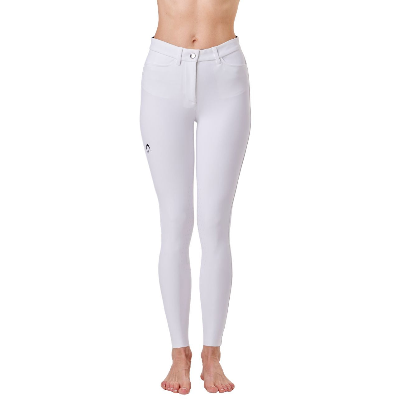 MASCHERONI SELLERIA Pantalone Da Donna Half Grip Milano Mascheroni Bianco 09MA-01MILANO 001BIANCO 