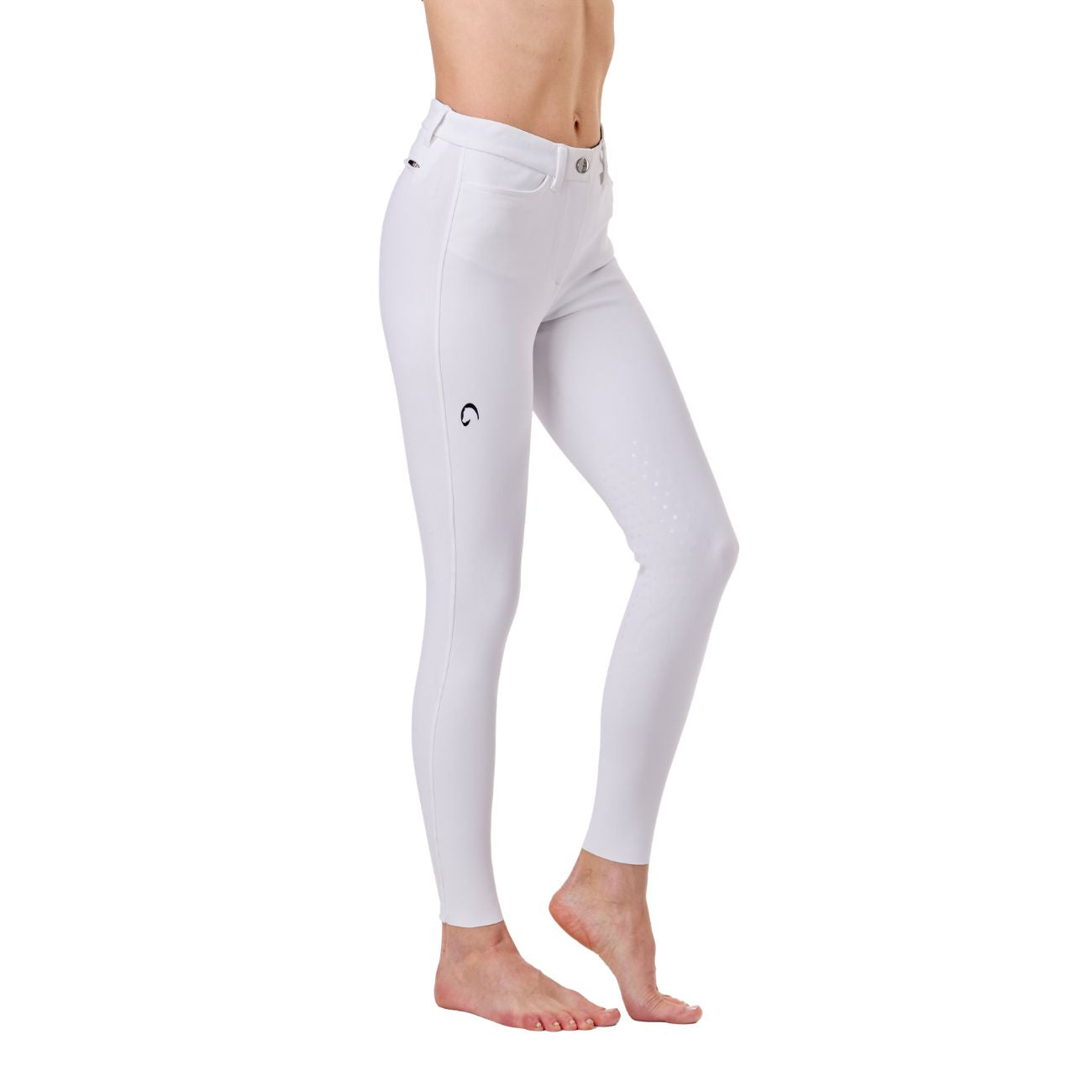 MASCHERONI SELLERIA Pantalone Da Donna Half Grip Milano Mascheroni Bianco 09MA-01MILANO 001BIANCO 