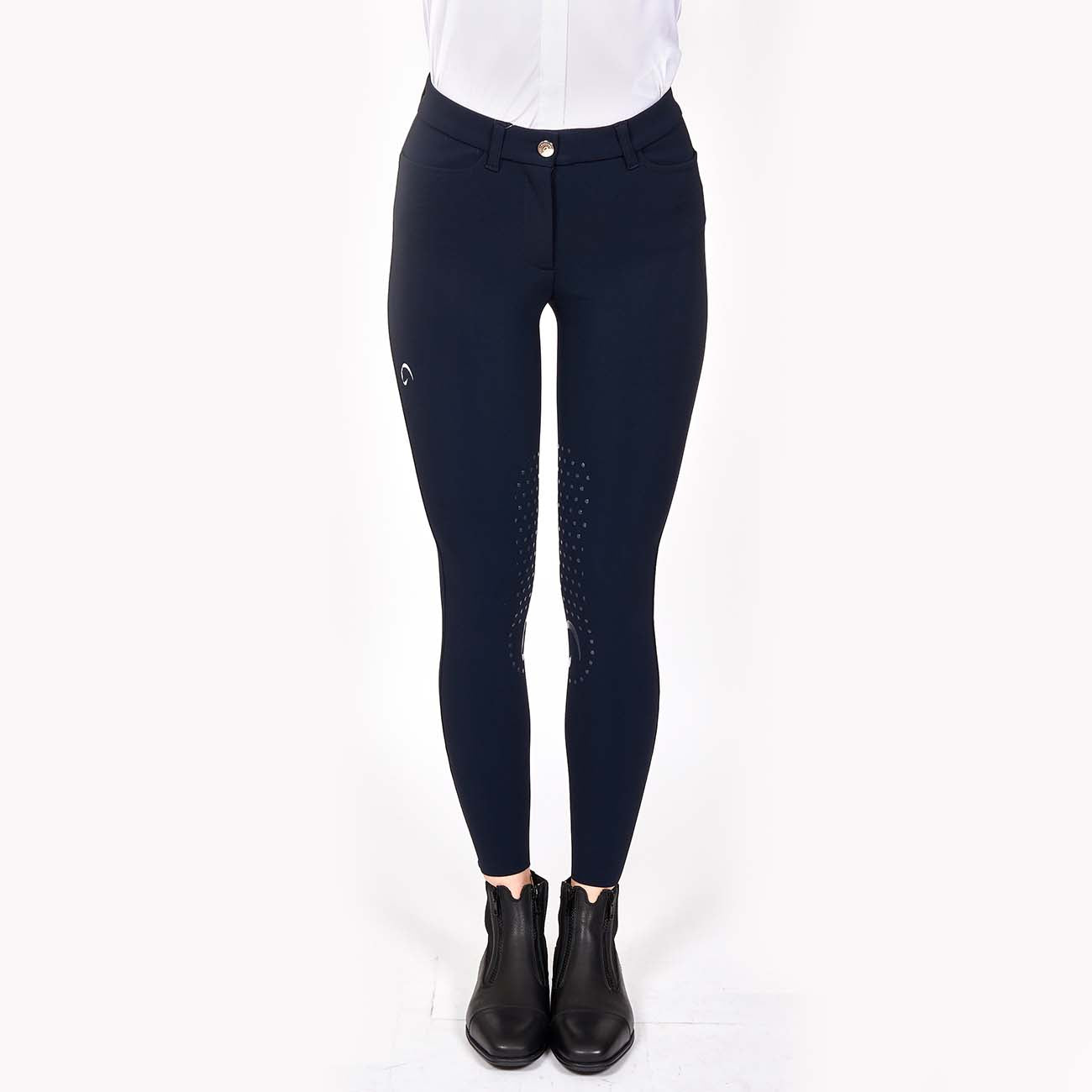 MASCHERONI SELLERIA Pantalone Da Donna Milano Half Grip Mascheroni Blu 09MA-01MILANO 342BLU 