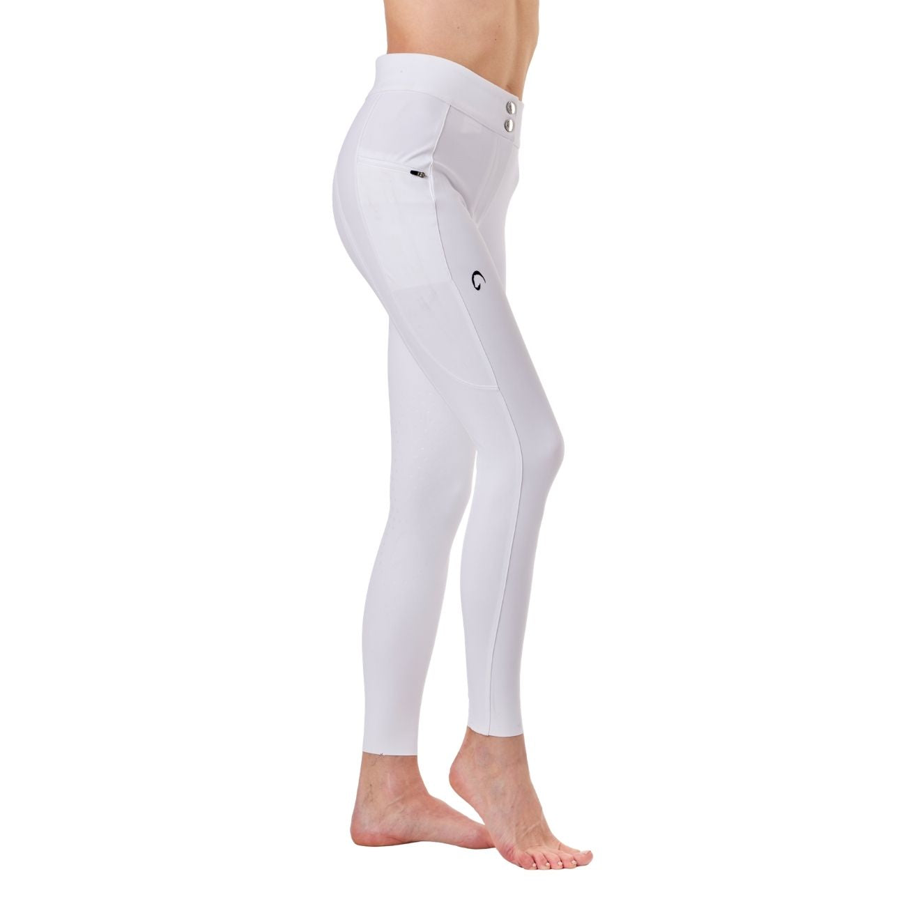 MASCHERONI SELLERIA Pantalone Da Donna Half Grip Venezia Mascheroni Bianco 09MA-02VENEZIA 001BIANCO 