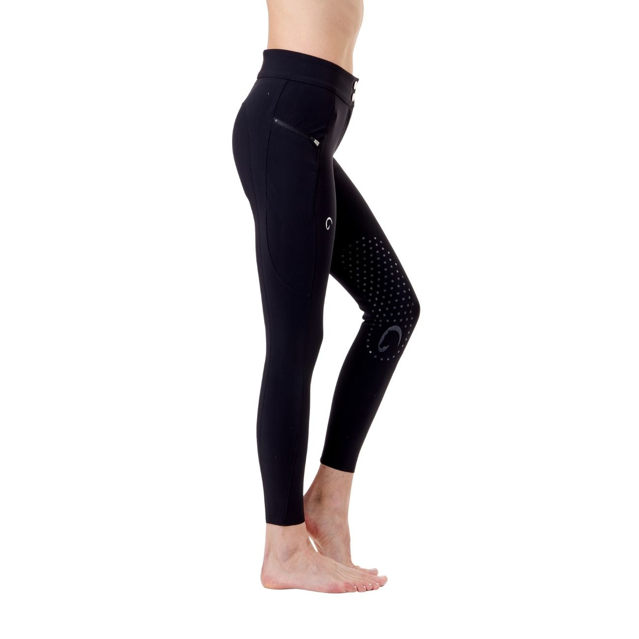 MASCHERONI SELLERIA Pantalone Da Donna  Half Grip Venezia Mascheroni Nero 09MA-02VENEZIA 036NERO 