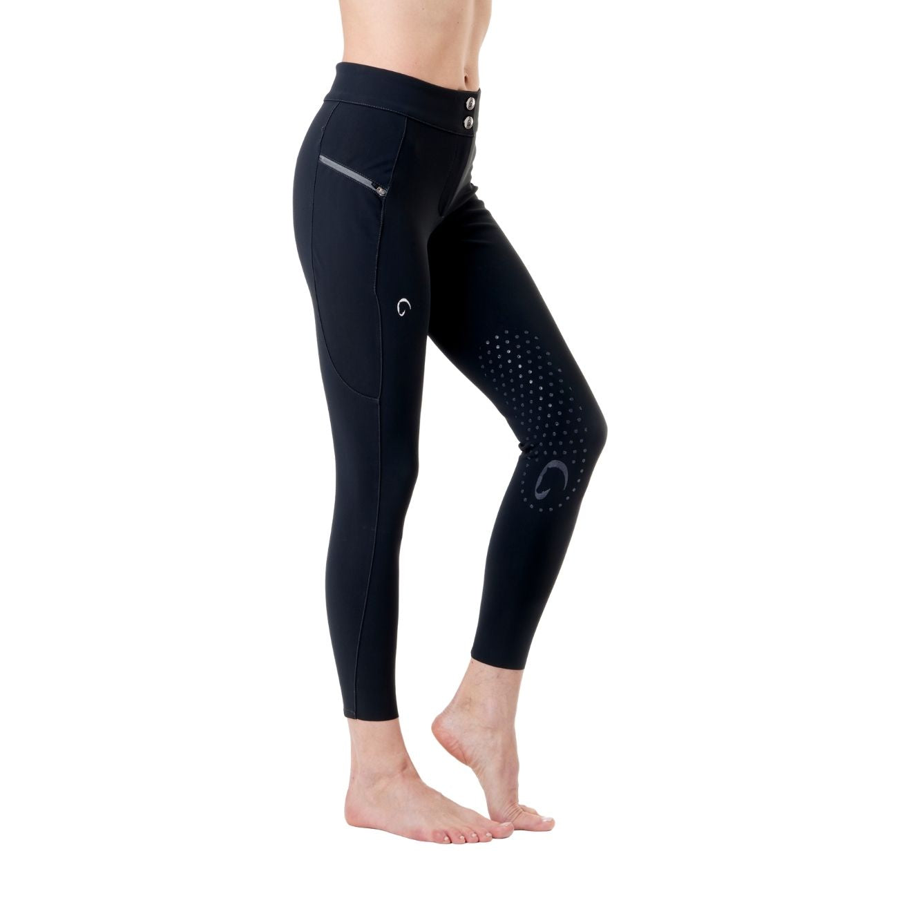 MASCHERONI SELLERIA Pantalone Da Donna Half Grip Venezia Mascheroni Blu 09MA-02VENEZIA 342BLU 