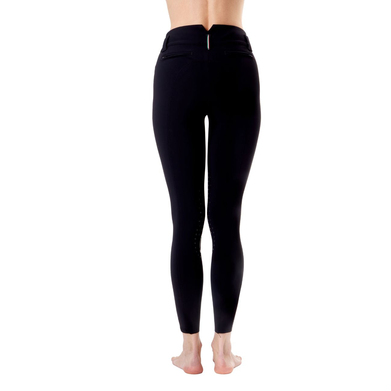 MASCHERONI SELLERIA Pantalone da Equitazione Da Donna Berlino Half Grip Mascheroni Nero 09MA-03BERLINO 036NERO 