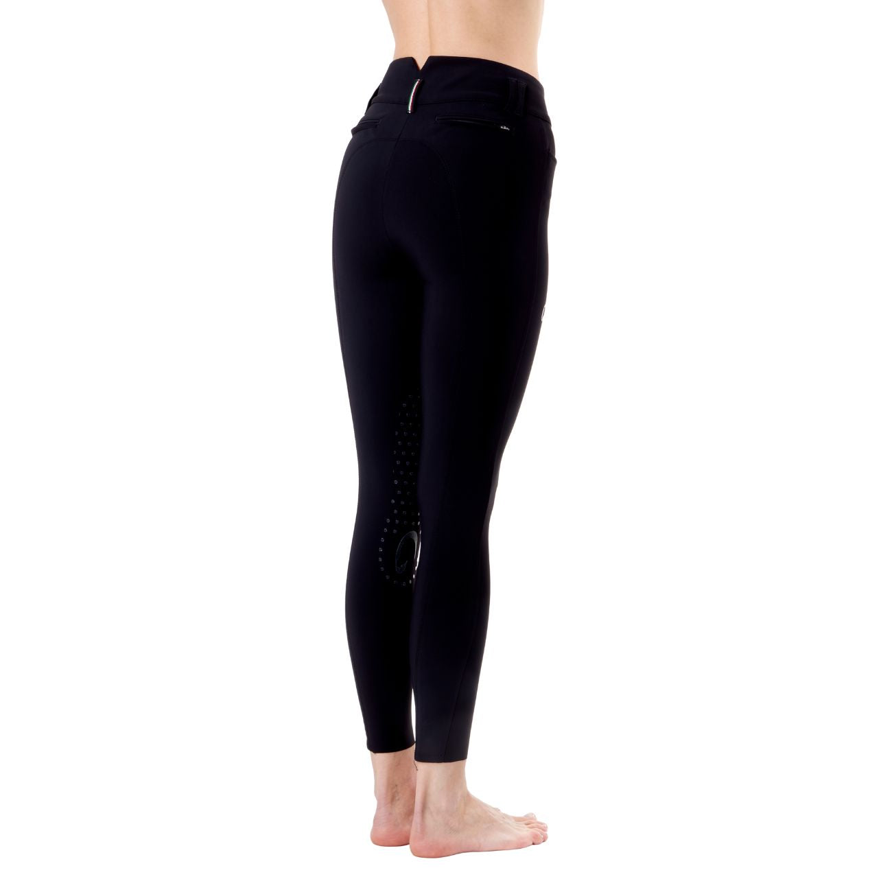 MASCHERONI SELLERIA Pantalone da Equitazione Da Donna Berlino Half Grip Mascheroni Nero 09MA-03BERLINO 036NERO 