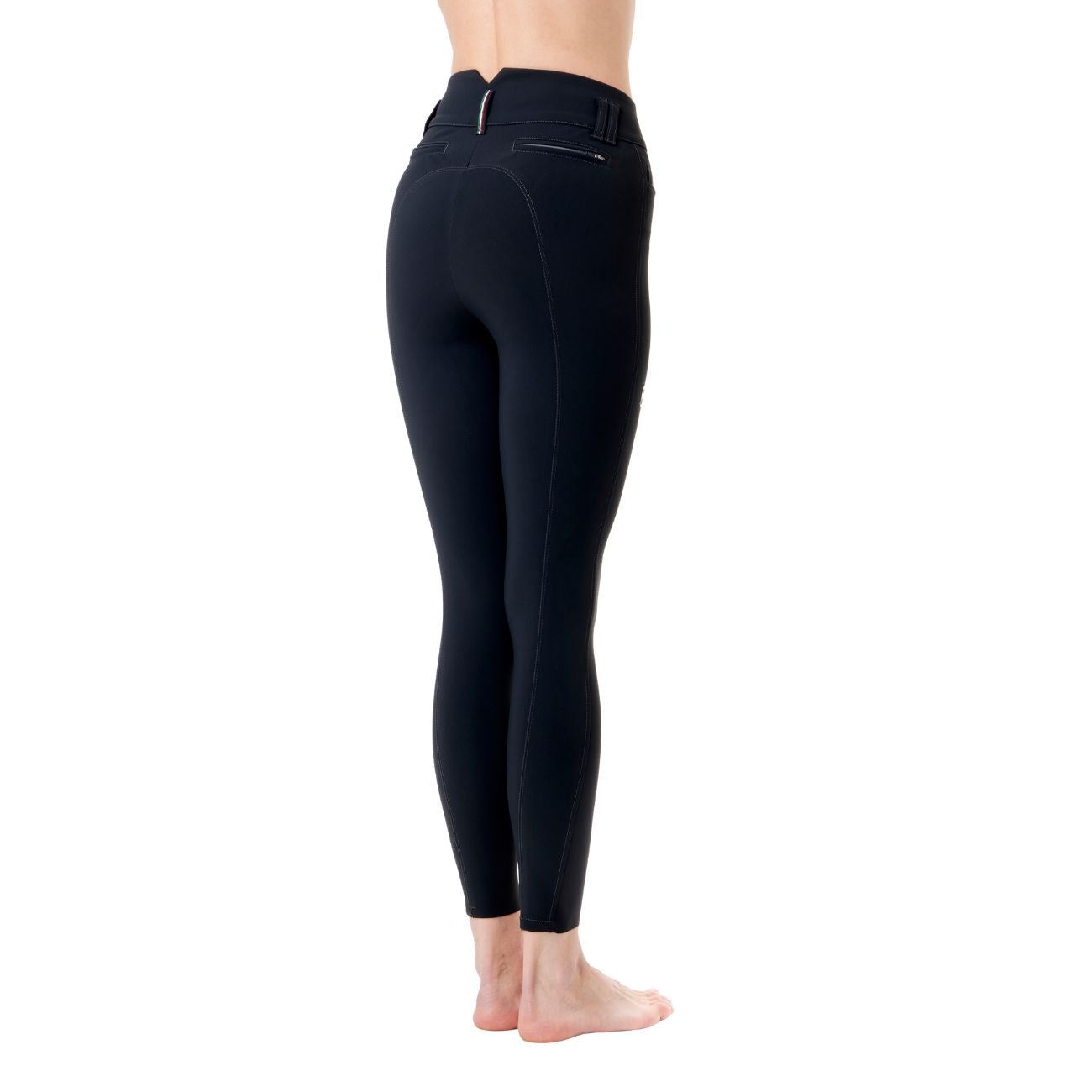 MASCHERONI SELLERIA Pantalone da Equitazione Da Donna Half Grip Berlino Mascheroni Blu 09MA-03BERLINO 342BLU 