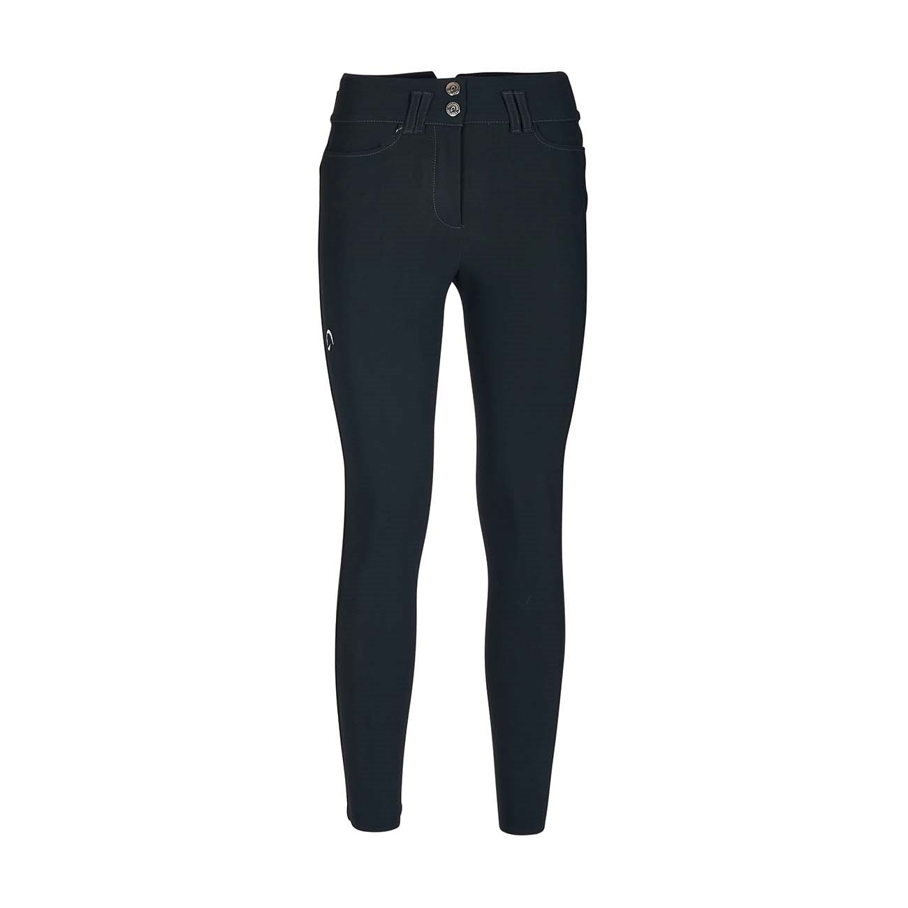MASCHERONI SELLERIA Pantalone da Equitazione Da Donna Half Grip Berlino Mascheroni Grigio Antracite 09MA-03BERLINO 344ANTRACITE 