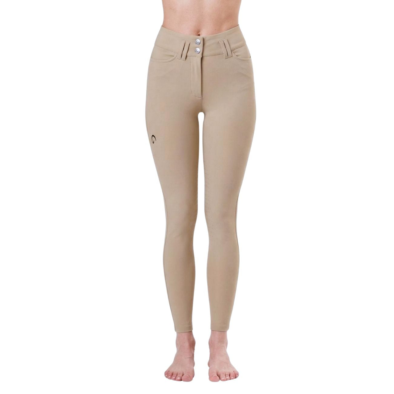MASCHERONI SELLERIA Pantalone da Equitazione Da Donna Half Grip Berlino Mascheroni Beige 09MA-03BERLINO 361BEIGE 