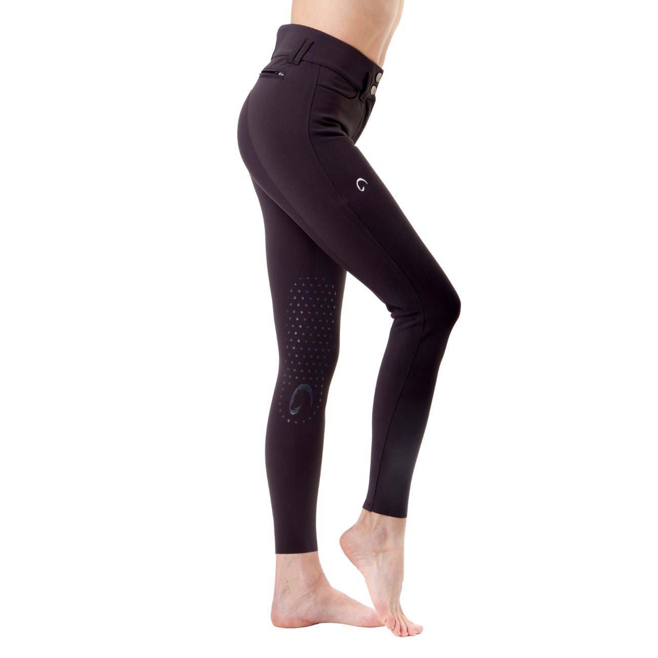 MASCHERONI SELLERIA Pantalone da Equitazione Da Donna Half Grip Berlino Mascheroni Marrone 09MA-03BERLINO 393MARRONE 