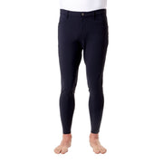 MASCHERONI SELLERIA Pantalone Da Equitazione Da Uomo Half Grip Roma Mascheroni Nero 09MA-04ROMA 036NERO 