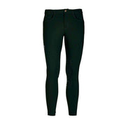 MASCHERONI SELLERIA Pantalone Da Equitazione Da Uomo Half Grip Roma Mascheroni Verde 09MA-04ROMA 313VERDONE 