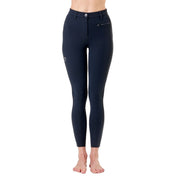 MASCHERONI SELLERIA Pantalone Da Equitazione Da Donna Half Grip Parigi Mascheroni Blu 09MA-05PARIGI 342BLU 