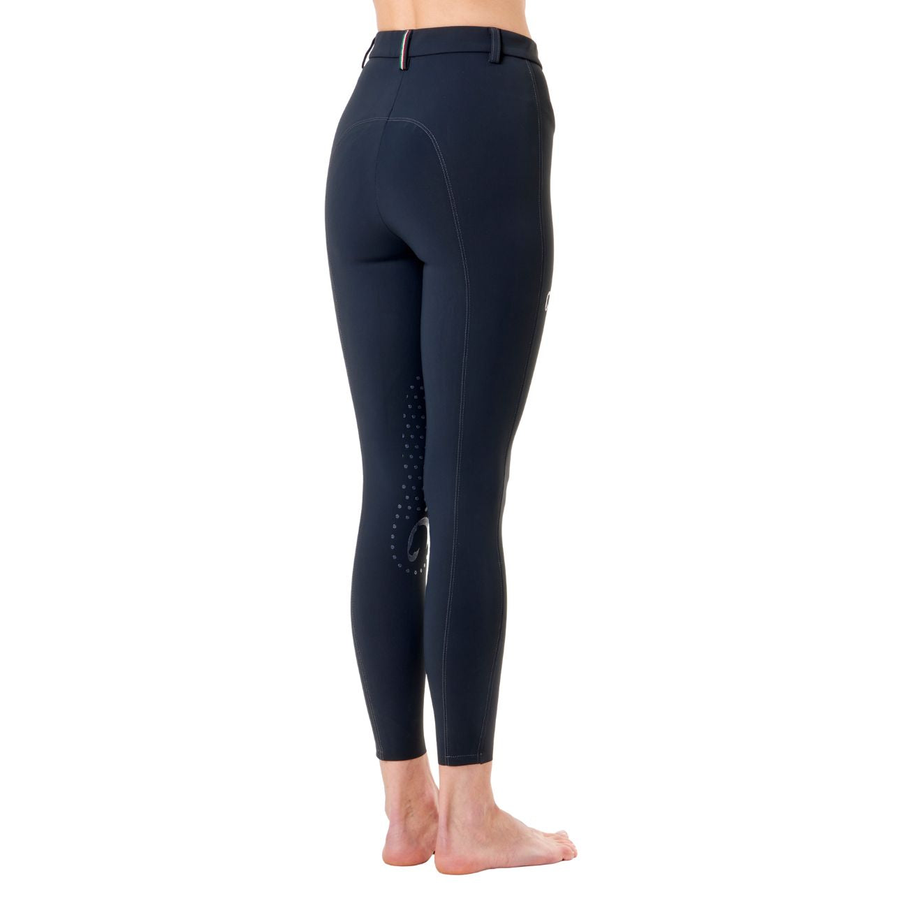 MASCHERONI SELLERIA Pantalone Da Equitazione Da Donna Half Grip Parigi Mascheroni Blu 09MA-05PARIGI 342BLU 