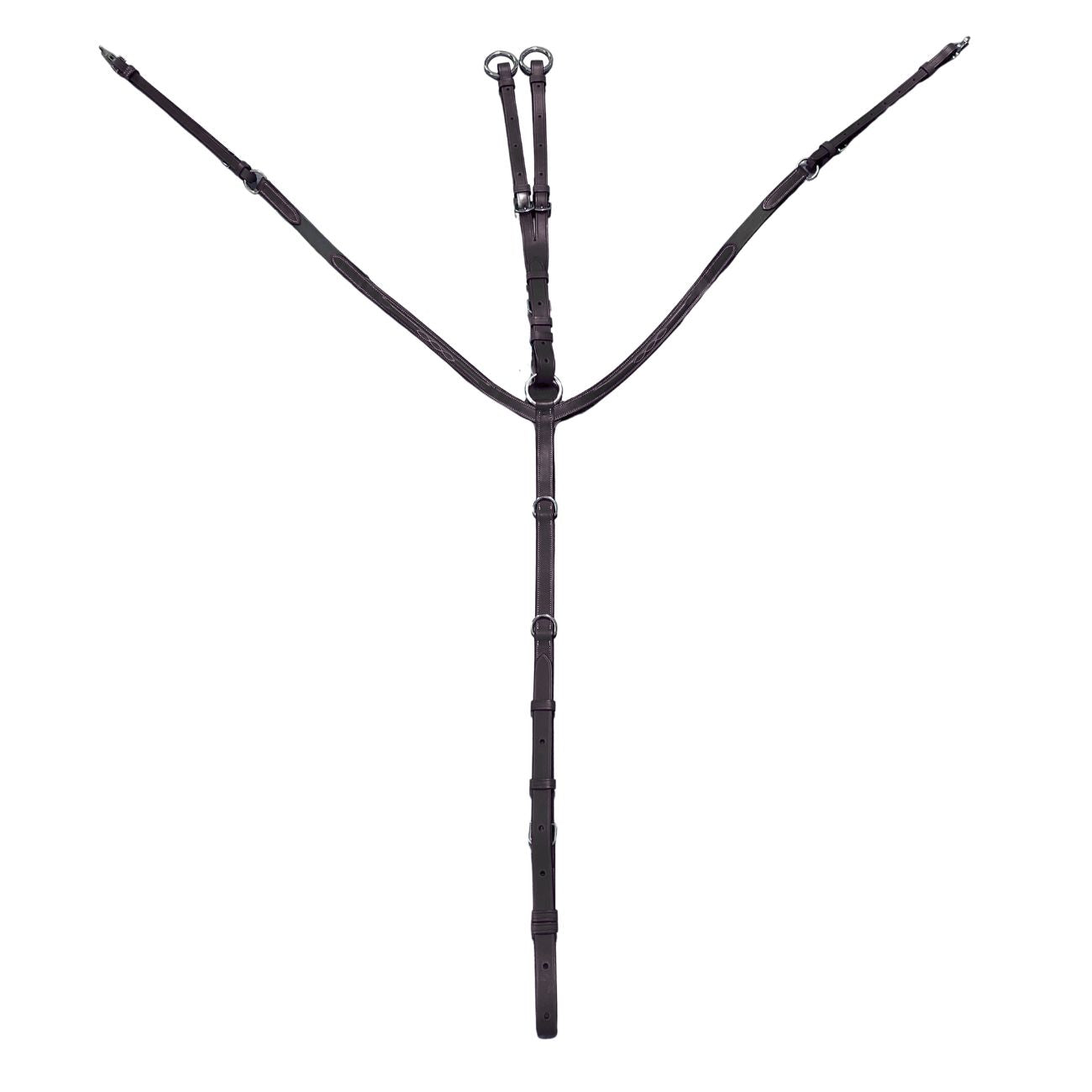 MASCHERONI SELLERIA Collier De Chasse In Cuoio Mascheroni Nero 09MA-COLLIER BLACK 