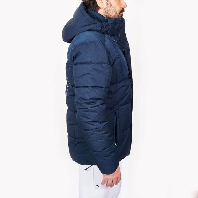 MASCHERONI SELLERIA Giubbotto Imbottito Da Uomo Con Cappuccio Mascheroni Selleria Blu 09MA-GIUBBOTTO-U NAVY 