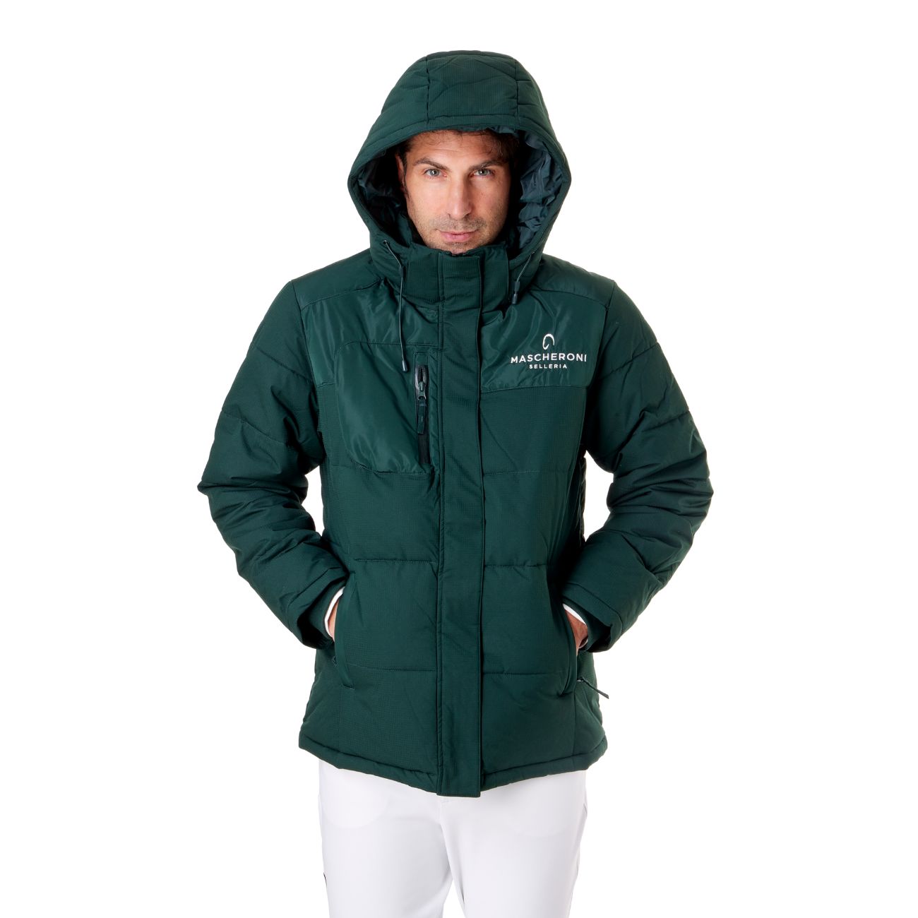 MASCHERONI SELLERIA Giacca Bomber Colorado Uomo Mascheroni Verde 09MA-MASKCOLORADO-U VERDE 