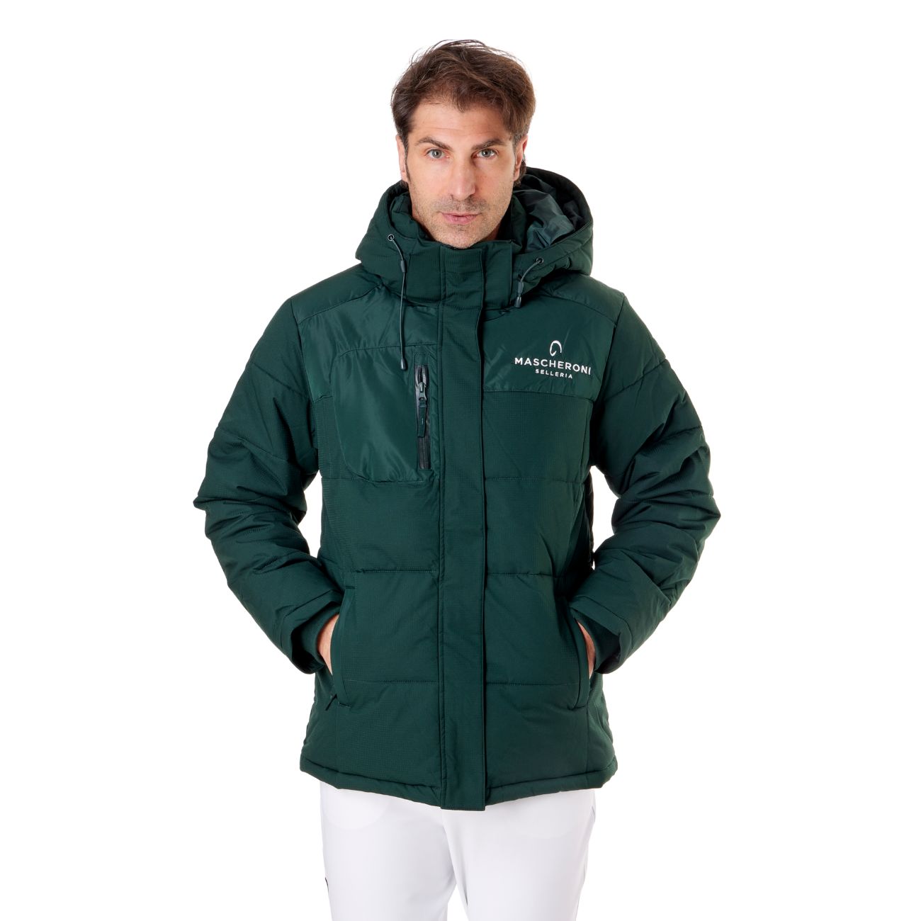MASCHERONI SELLERIA Giacca Bomber Colorado Uomo Mascheroni Verde 09MA-MASKCOLORADO-U VERDE 