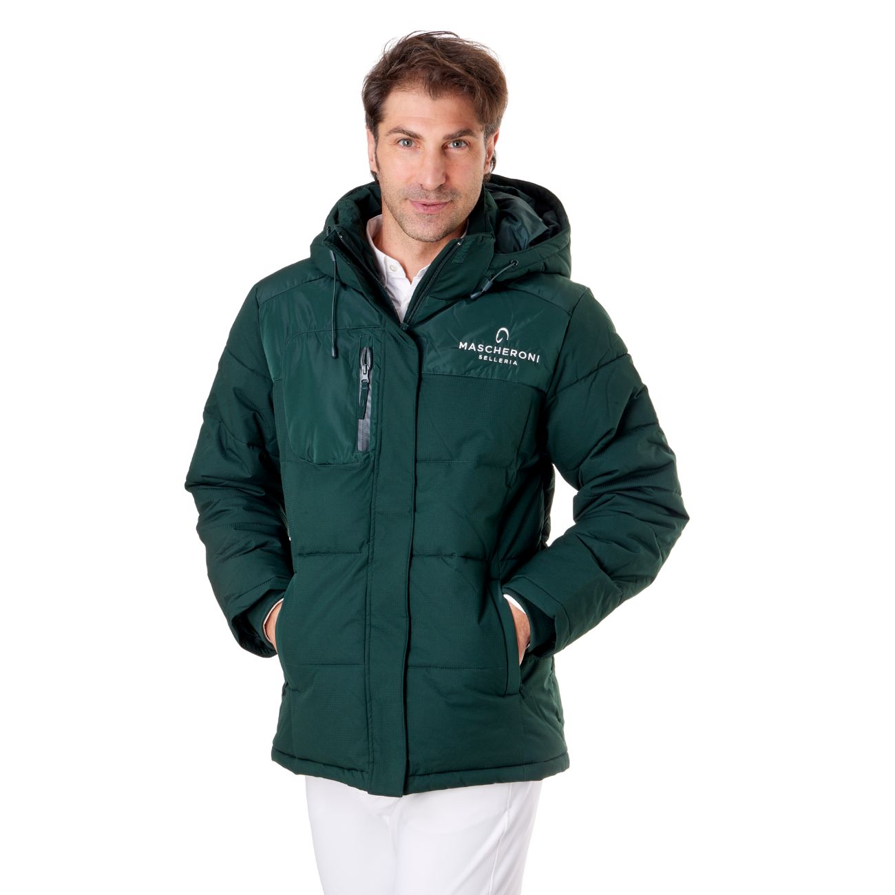 MASCHERONI SELLERIA Giacca Bomber Colorado Uomo Mascheroni Verde 09MA-MASKCOLORADO-U VERDE 