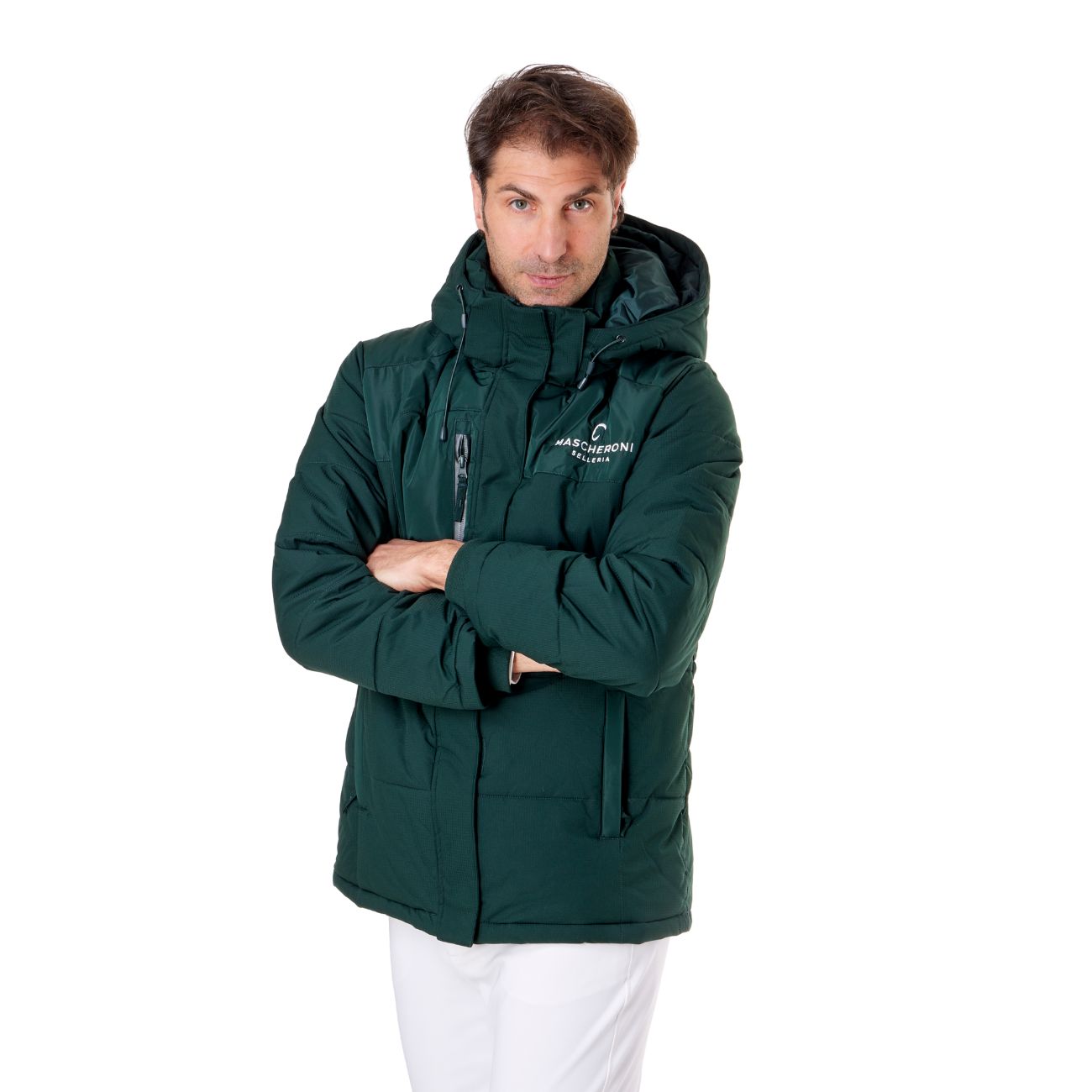MASCHERONI SELLERIA Giacca Bomber Colorado Uomo Mascheroni Verde 09MA-MASKCOLORADO-U VERDE 