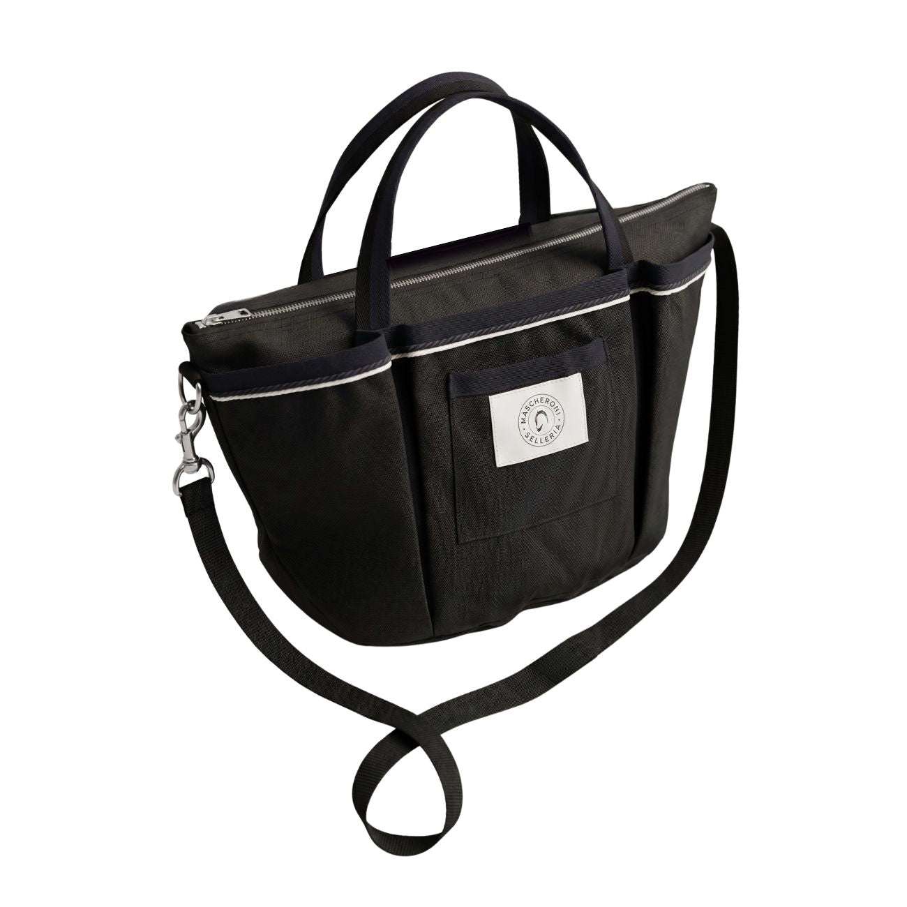 MASCHERONI SELLERIA Borsa Porta Oggetti Con Tasche 09MABORSAP NERO 